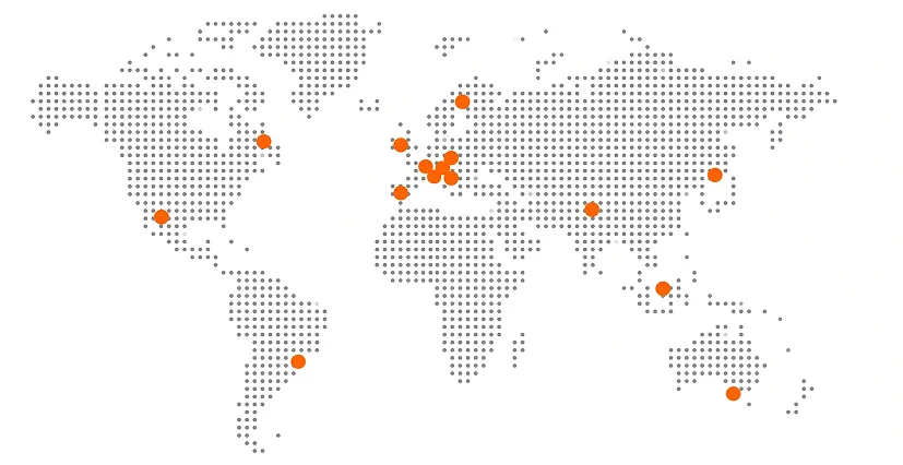 World Presence Map