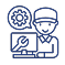 Digital textile printing machine technician